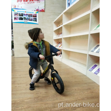 Bicicleta de equilíbrio infantil 2 rodas sem pedal